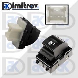 Бутон стъклоповдигане Dacia Dokker Duster Lodgy Logan II Sandero II Renault Kangoo Twingo III